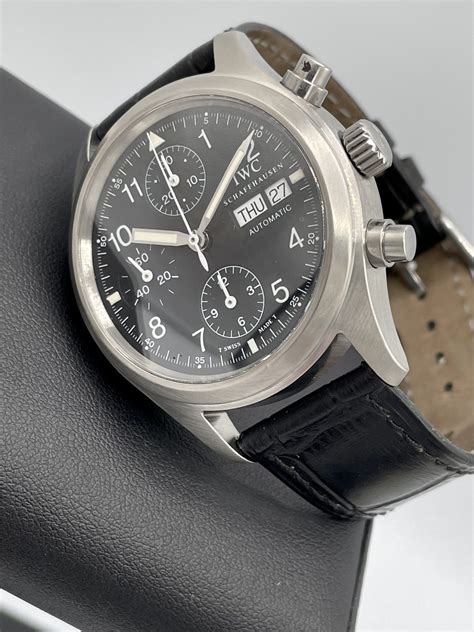 iwc pilot chronograph replica|iwc pilots flieger chronograph automatic.